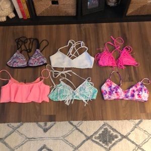 LA Hearts swim bikini tops! 💗